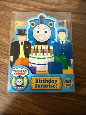 Thomas & Friends Birthday Surprise Cards - Blue, Yellow, Green